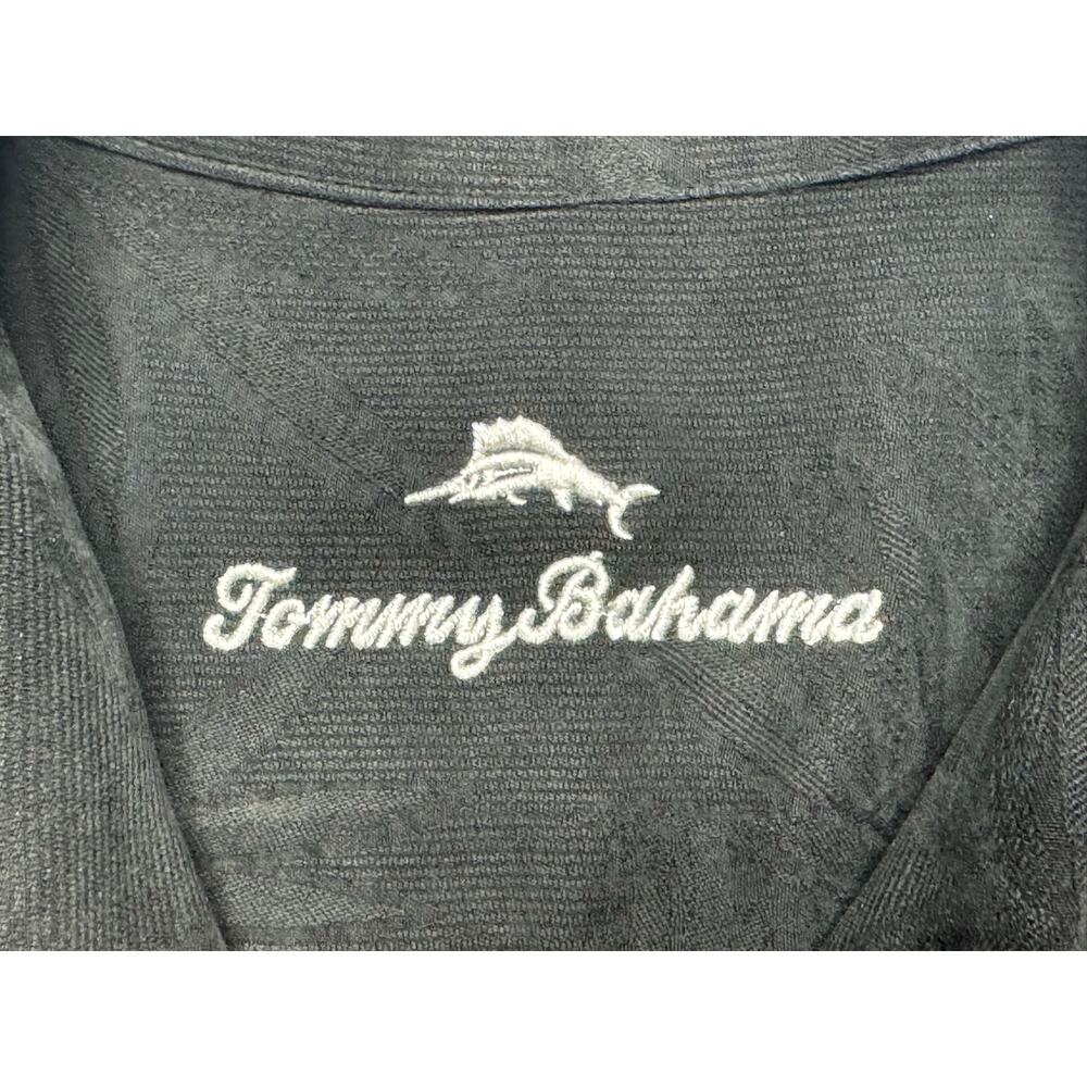 Tommy Bahama Men's New Orleans "Saints" Silk Button Up Shirt - Size M - Picture 4 of 5